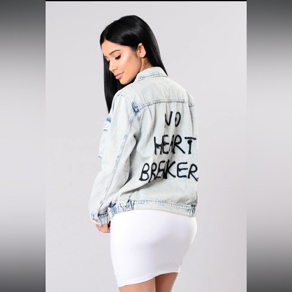 Signature 8 no heart breakers Jean jacket